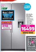 Samsung 520L Side By Side Fridge RS52N3B13S8