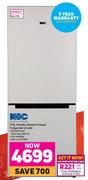 KIC 276L Metallic Bottom Freezer Fridge KBF 631 ME
