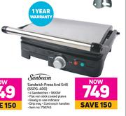 Sunbeam Sandwich Press & Grill SSPG-400