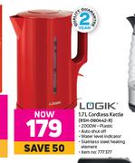 Logik 1.7L Cordless Kettle RSH-080442-R