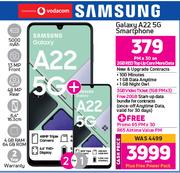 Samsung Galaxy A22 5G Smartphone-Each