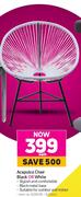 Acapulco Chair Black or White