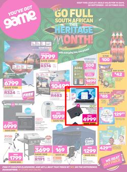Game : Go Full South African This Heritage Month! (20 September - 03 October 2023), page 1