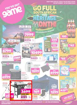 Game : Go Full South African This Heritage Month! (20 September - 03 October 2023), page 1