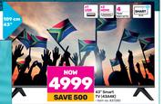 Hisense 43" Smart TV 43A4K