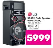 LG Xboom Party Speaker RN7.DZAFLLK