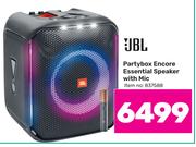 JBL Party Box Encore Essential Speaker With Mic