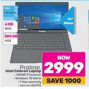 Proline Intel Celeron Laptop
