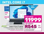 Acer Aspire 3 Core i7 Laptop