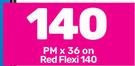 Tecno Pop 7 Smartphone-On Red Flexi 140