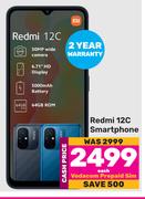 MI Redmi 12C Smartphone-Each
