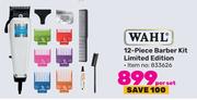 Wahl 12-Piece Barber Kit (Limited Edition)-Per Set