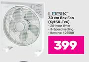 Logik 30cm Box Fan Kyt30-Tx6