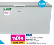 KIC543Ltr  Chest Freezer White KCG 570/2 WH
