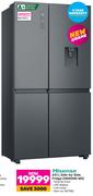 Hisense 631L Side By Side Fridge H800SB-WD