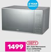 0Defy 30L Solo Microwave Oven DMO390