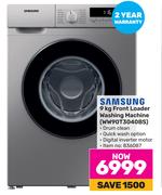 Samsung 9Kg Front Loader Washing Machine WW90T3040BS