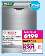 Bosch 12 Place Dishwasher SMS24AI01Z