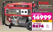 Ryobi RG-7900K Generator