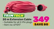 Trimtech 20m Extension Cable