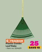 Fragram Plastic Combo Leaf Rake