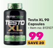 Nutritech Testo XL 90 Capsules