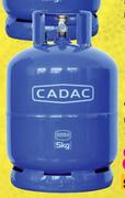 Cadac 5Kg Empty Gas Cylinder 5595-Each