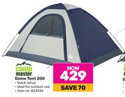Campmaster Dome Tent 200