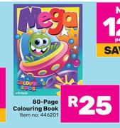 Mega 80 Page Colouring Book