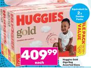 Huggies Gold Giga Bag Assorted Sizes-Each
