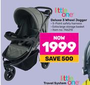 Little One Deluxe 3 Wheel Jogger