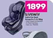Safeway Indra Car Seat Group 0+/1.0-18Kg