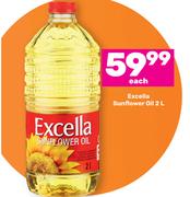Excella Sunflower Oil-2L Each