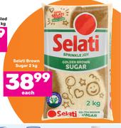 Selati Brown Sugar-2Kg Each