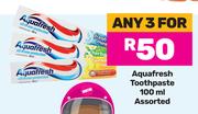 Aquafresh Toothpaste Assorted-For 3 x 100ml