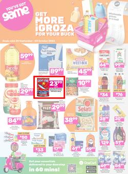 Game : Go Full South African This Heritage Month! (20 September - 03 October 2023), page 20