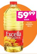 Excella Sunflower Oil-2L Each