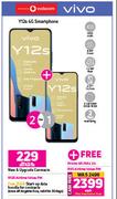 2 x Vivo Y12s 4G Smartphone-On Red Flexi 125 + On Promo 65