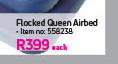 Campmaster Flocked Queen Airbed-Each