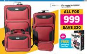 Mainstays 4 Pce Luggage Set-For All