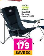 Campmaster Chair High Backrest