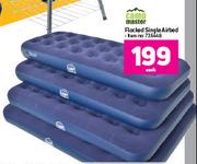 Campmaster Flocked Single Airbed-Each
