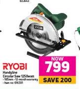 Ryobi Handyline Circular Saw 1250 Watt