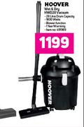 Hoover Wet & Dry HWD20 Vacuum