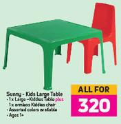 Sunny Kids Large Table-For All