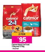 Catmor Adult Cat Food 1.5Kg And 1.75Kg-For 2