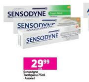 2Sensodyne Toothpaste (Assorted)-75ml Each