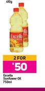 Excella Sunflower Oil-For 2 x 750ml