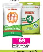 Super Sun Super Or Iwisa Super Maize Meal-10Kg Each