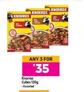Knorrox Cubes Assorted-For Any 3 x 120g
